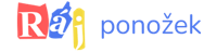 Rájponožek.cz logo