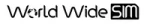 world wide sim card logo