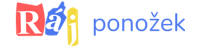 Rájponožek.cz logo